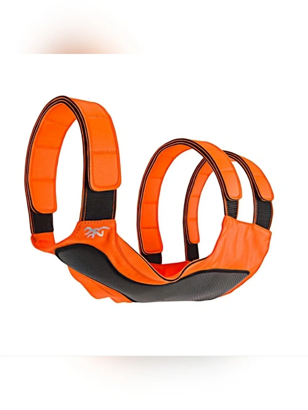 Browning Pet Products Chest Protection Vest Neoprene Reflective Orange/Black L